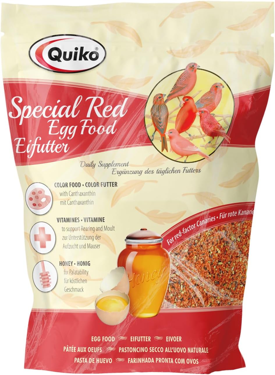 Quiko Special Red Eggfoods - Net Wt. 1.1 lbs