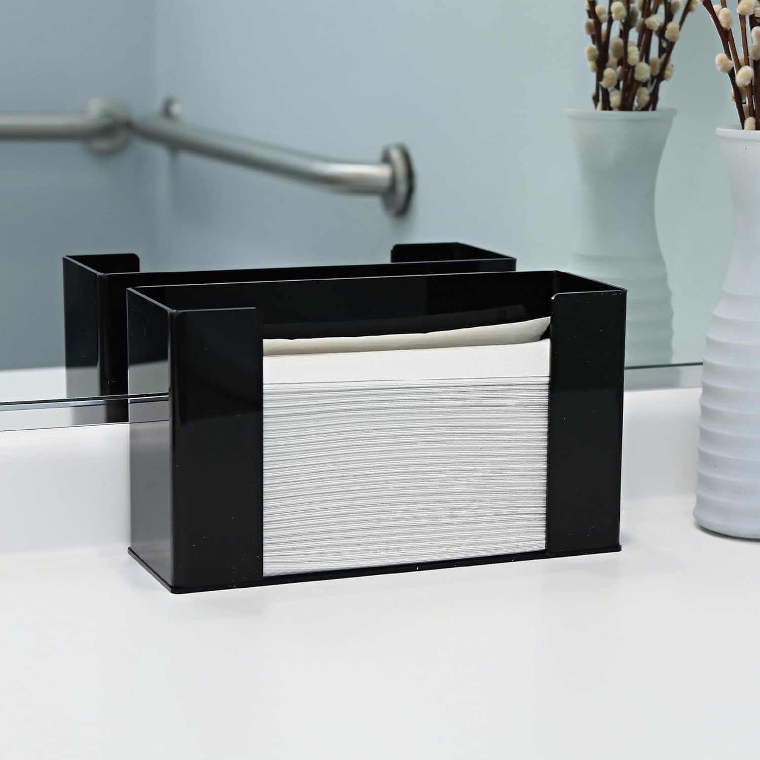 Genuine Joe Multifold Hand Towels, 9.5" x 9.10", 1-Ply, White, 250/Pack, 16 Count