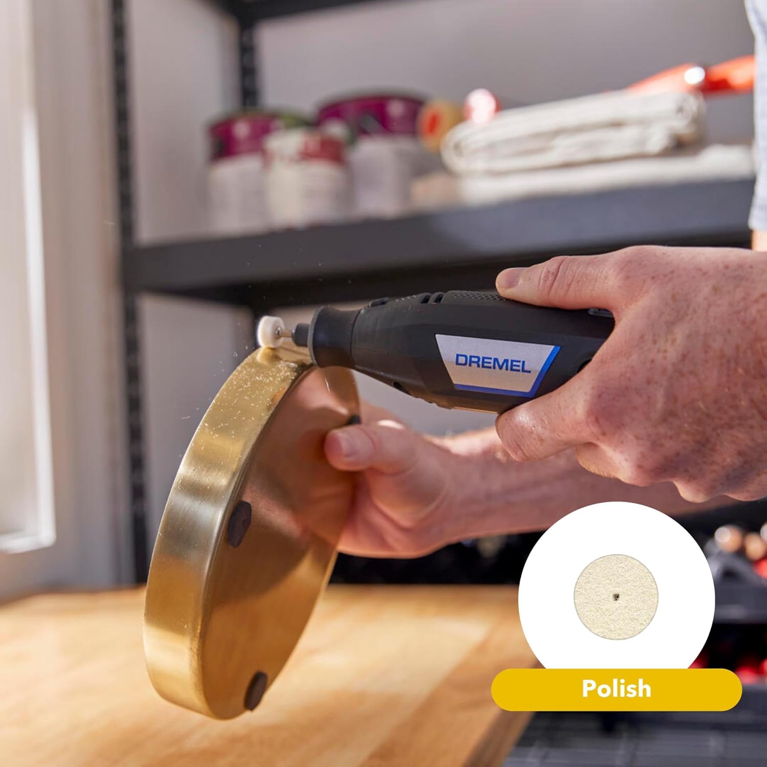 Dremel 3100-1/15 Variable Speed Rotary Tool Kit- 1 Attachment and 15 Accessories, Ideal for a Variety of Crafting and DIY Projects- Cutting, Sanding, Grinding, Polishing, Drilling, and Engraving