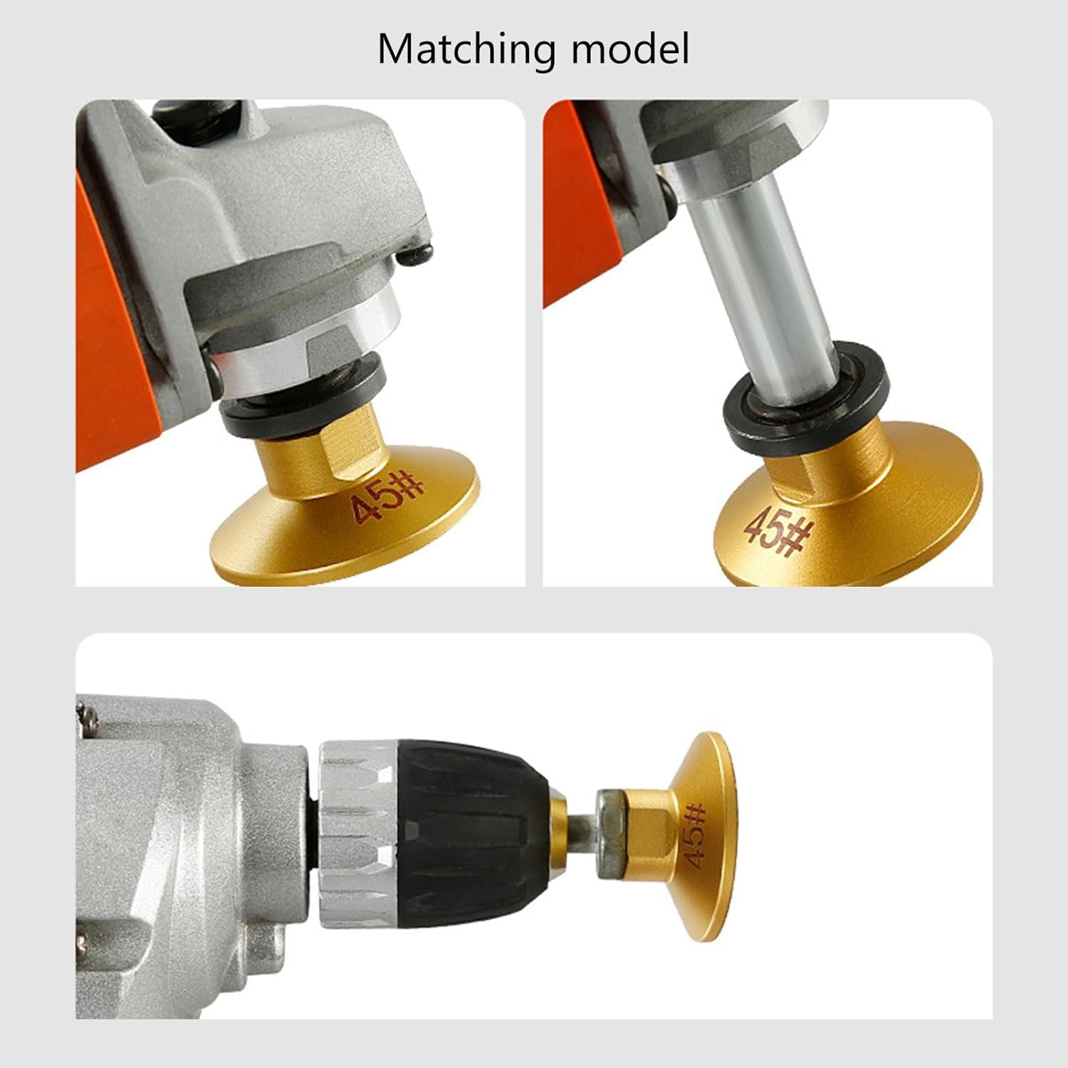 QARMAX 2"" Brazed Flat Grinding Head Suitable for Metal Wood Refinishing Edges Trimming for Grinding Polishing Needs Long Lasting Tool (M14)
