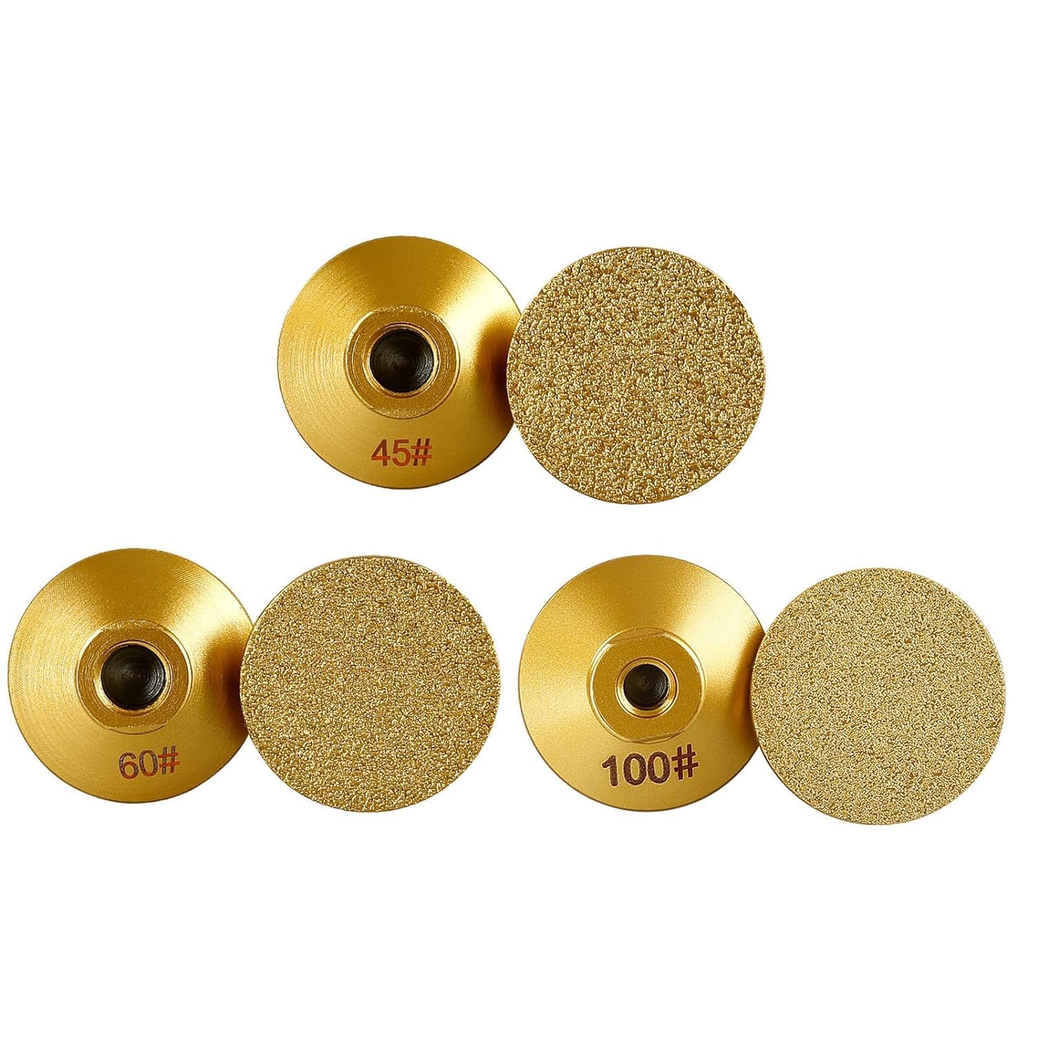 QARMAX 2"" Brazed Flat Grinding Head Suitable for Metal Wood Refinishing Edges Trimming for Grinding Polishing Needs Long Lasting Tool (M14) - Image 3