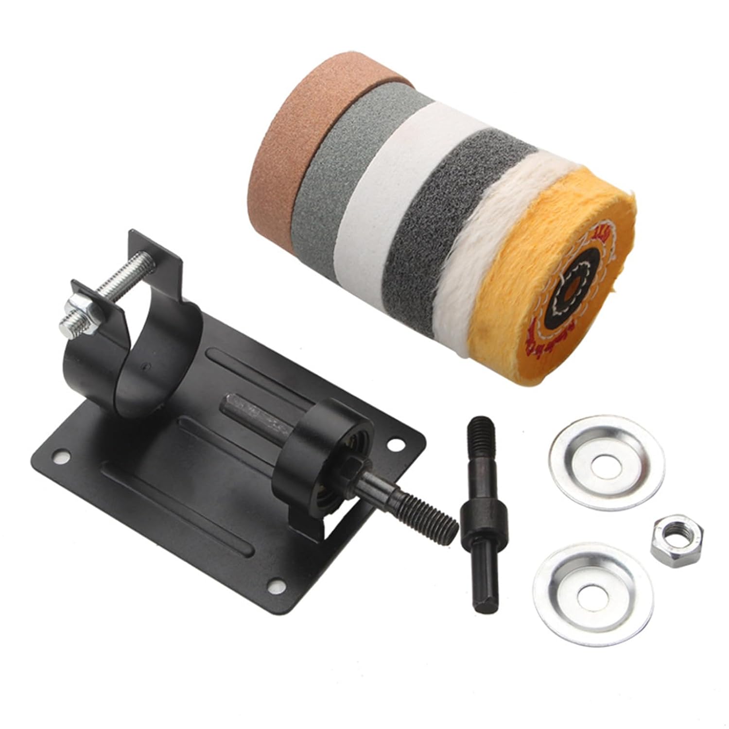 Versatile Sanding Tool Set Polishing Wheel Grinder Attachments Efficient Grinding Enhances Your Metal Finishing - Image 4