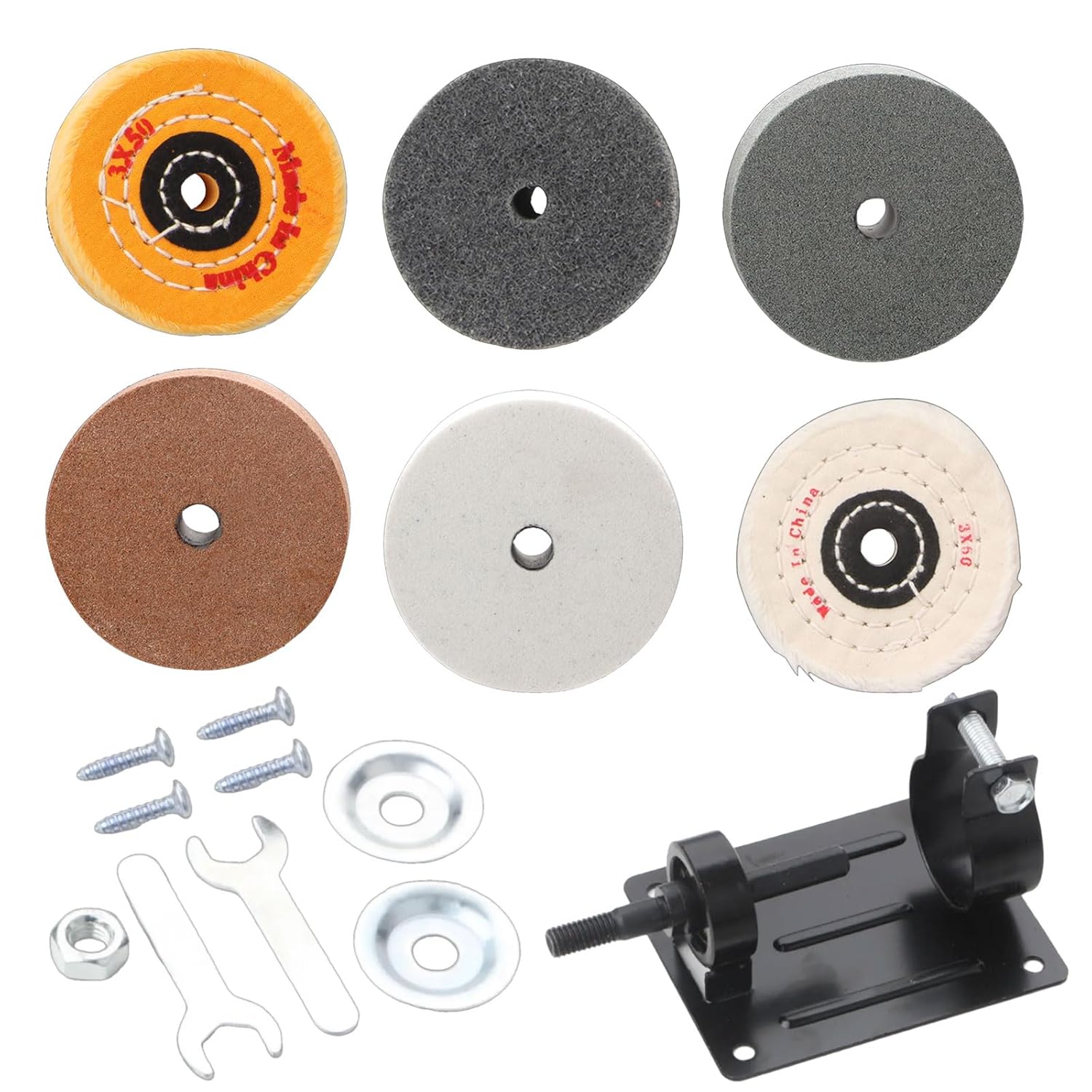 Versatile Sanding Tool Set Polishing Wheel Grinder Attachments Efficient Grinding Enhances Your Metal Finishing - Image 6