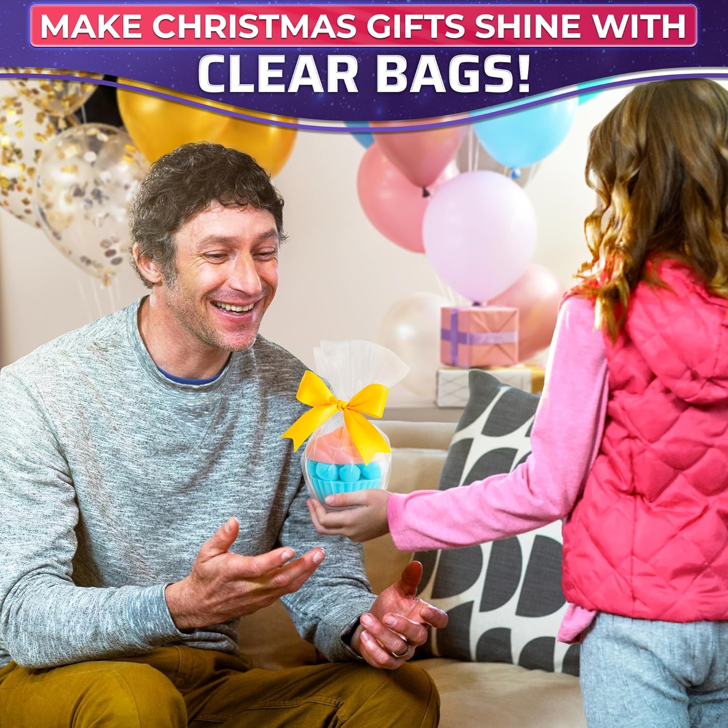 200 Pcs Shrink Wrap for Soap u2013 5x7" Soap Making Supplies, Bath Bombs, & Jewelry u2013 Gift Wrap Shrink Bags for DIY Projects & Valentine Presents | Use with Heat Gun or Hair Dryer at Medium Temperature - Image 6