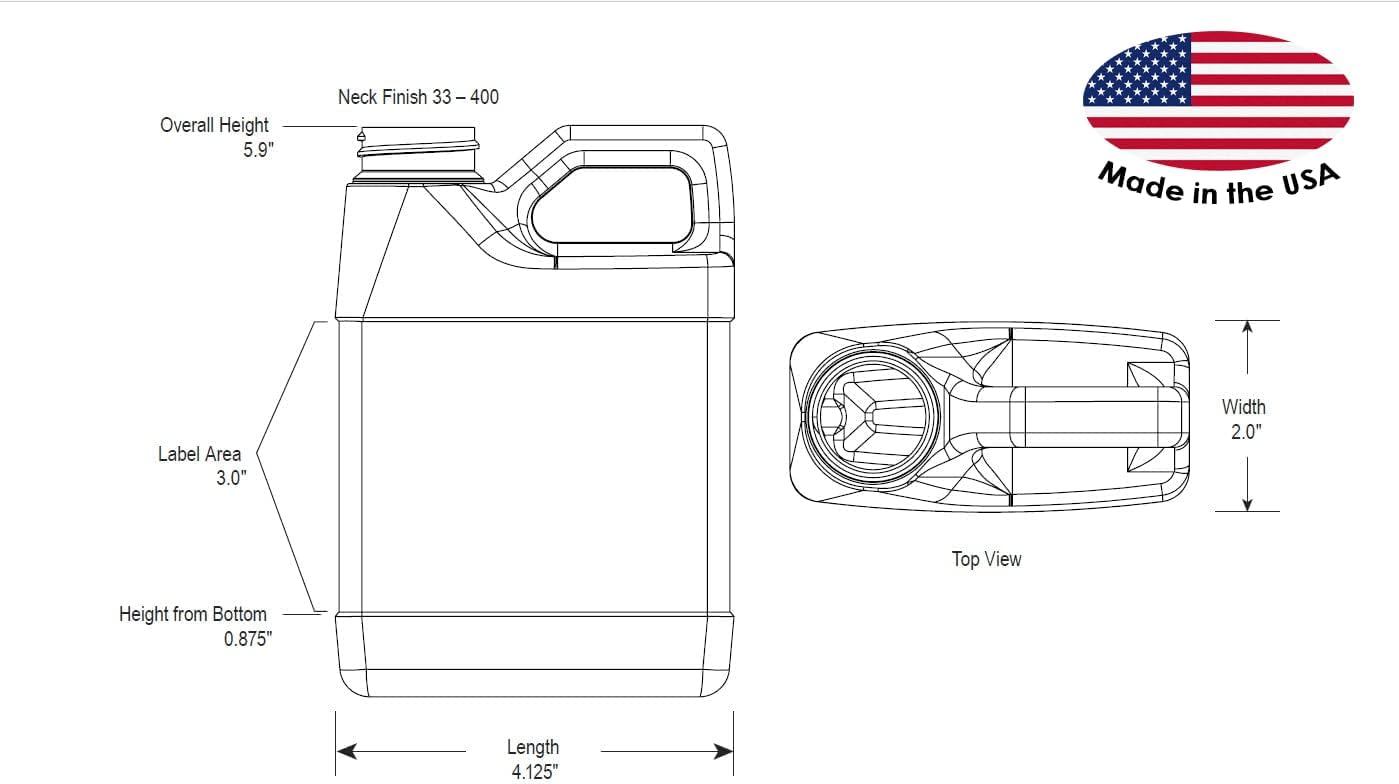 GreenHealth Peppermint Essential Oil u2013 16 fl oz | 100% Pure & Uncut | Heavy-Duty Plastic Jug | FDA Compliant, Space-Saving Container | for Aromatherapy, Soap, Candles, Cleaning, DIY - Image 4