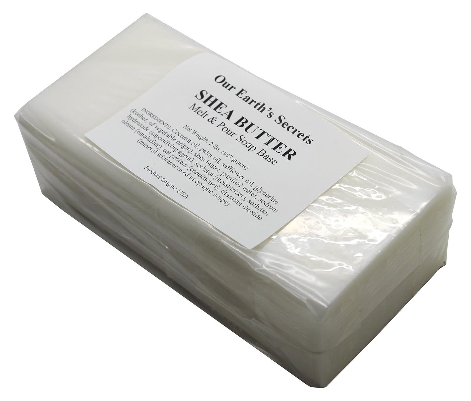 Our Earth's Secrets Shea Butter - 2 Pound Melt and Pour Soap Base - Image 2