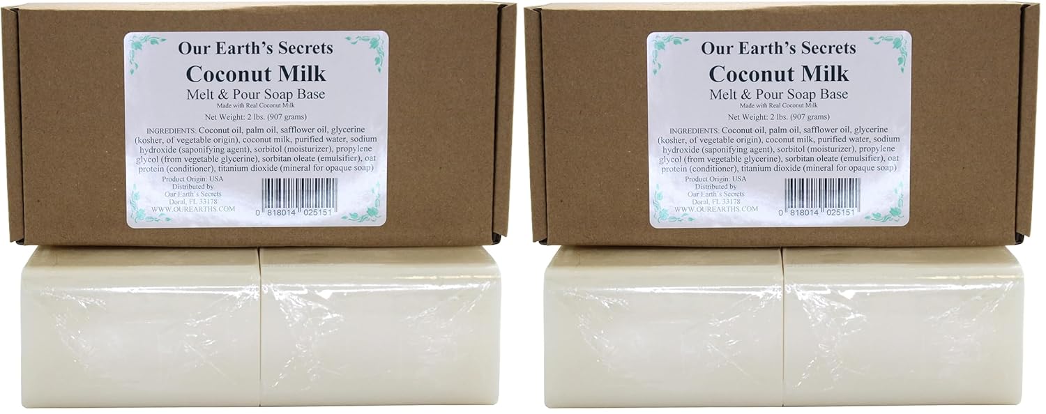 Our Earth's Secrets Shea Butter - 2 Pound Melt and Pour Soap Base - Image 4