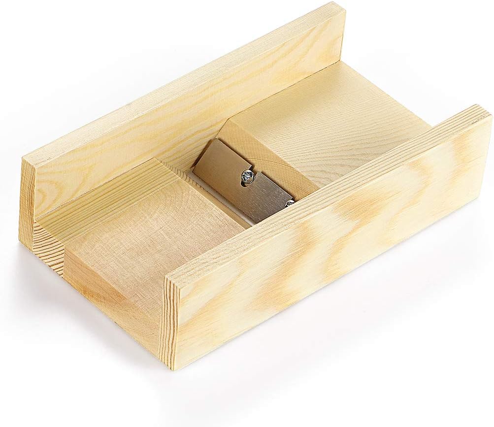 Sanbege Soap Beveler Planer, Soap Trimming Tool, Soap Shaver Tool for Soap Making, Handmade Candle Loaf