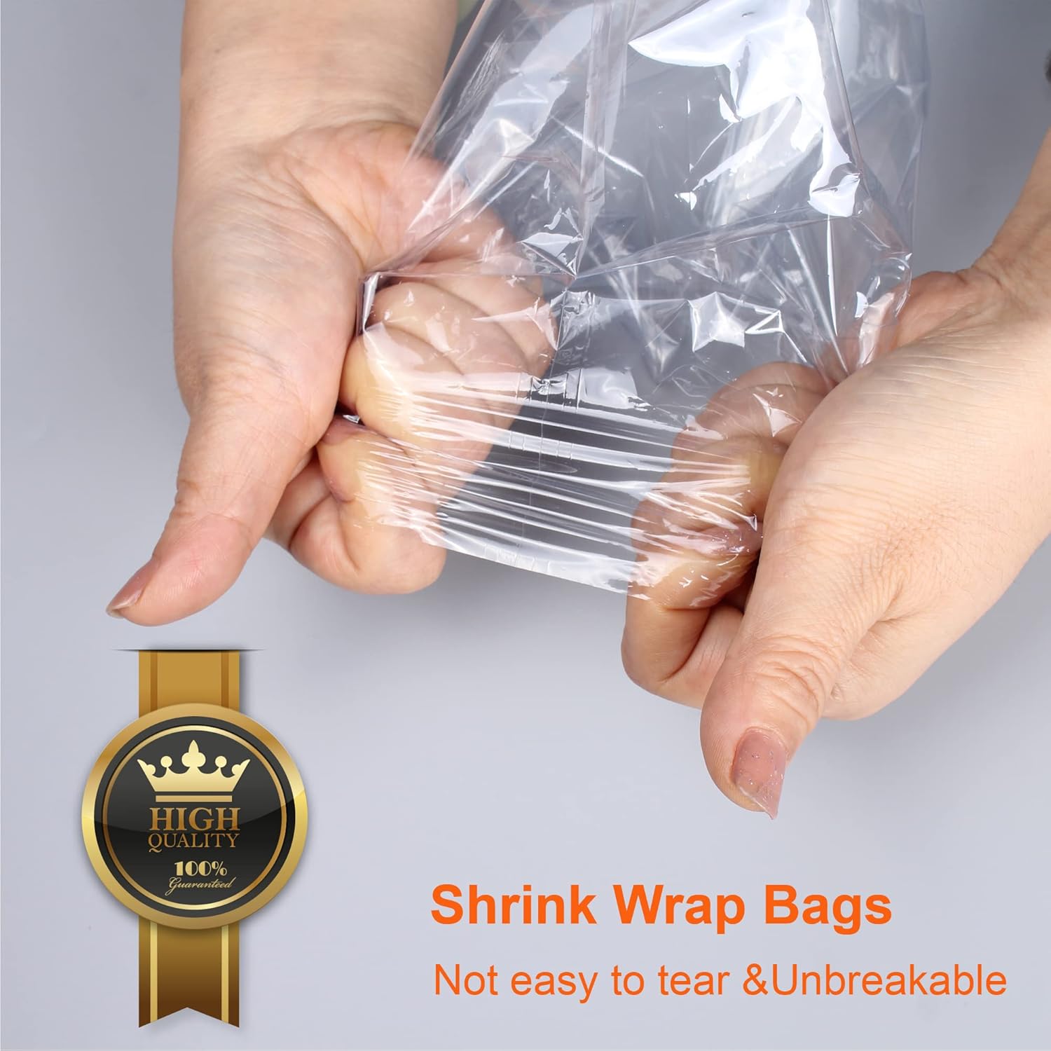 400Pcs Shrink Wrap Bags 4x6 Inches Clear PVC Heat Seal Bags Film for Soap Sleeve Packaging, Bath Bomb,Shoes,Jars,Gift,Tumbler for Homemade DIY Projects