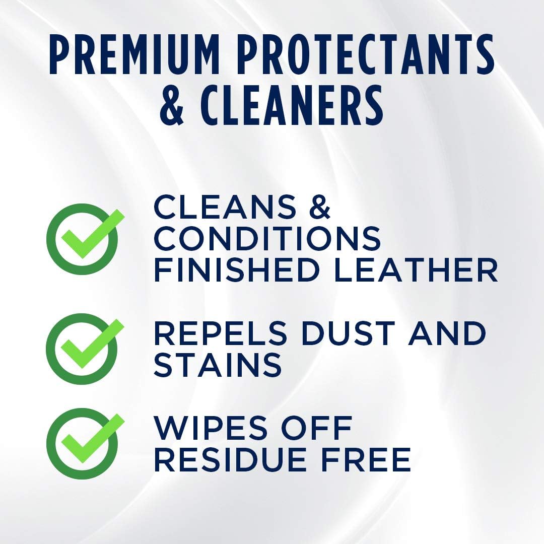 Alternative view of 303 Products Leather 3-In-1 Complete Care - Cleans, Conditions, & Protects - Helps Prevent Fading & Cracking - Rinse Free Formula - Repels Dust, Lint, & Staining, 16 fl. oz. (30218CSR) Packaging May Vary