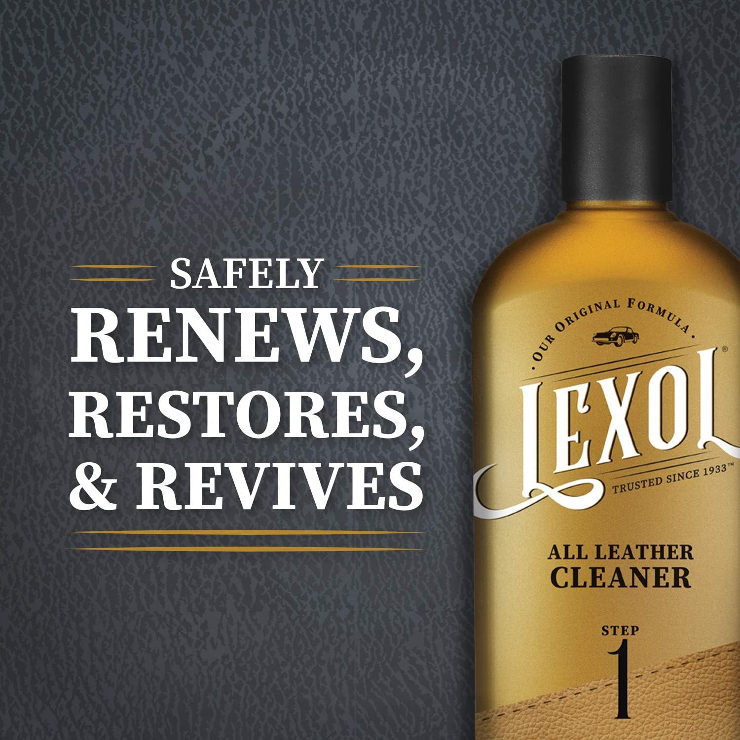 Alternative view of Lexol All Leather Cleaner for Car Interior, Couches and Furniture, Shoes and Boots, Purses and Handbags, Baseball Gloves and Horse Saddles, and More, 16.9 oz
