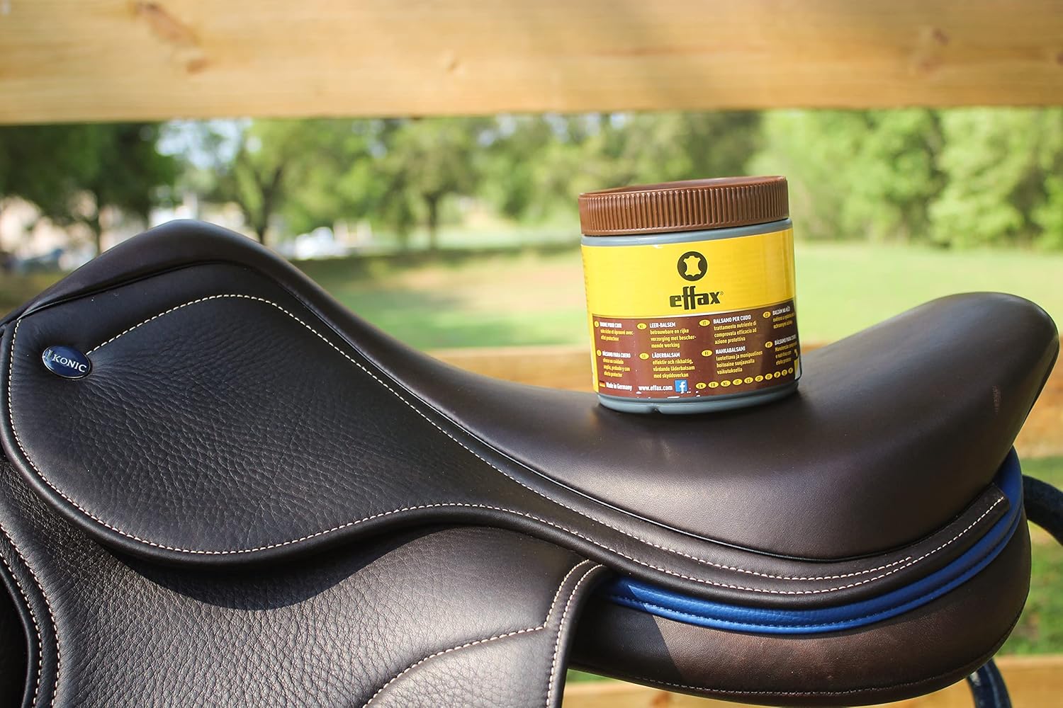 Tack Shack of Ocala Effax Leather Cleaner Supplies, Leather Cleaner, Tack Cleaner, Tack Care (Leather Balsam 500mL)