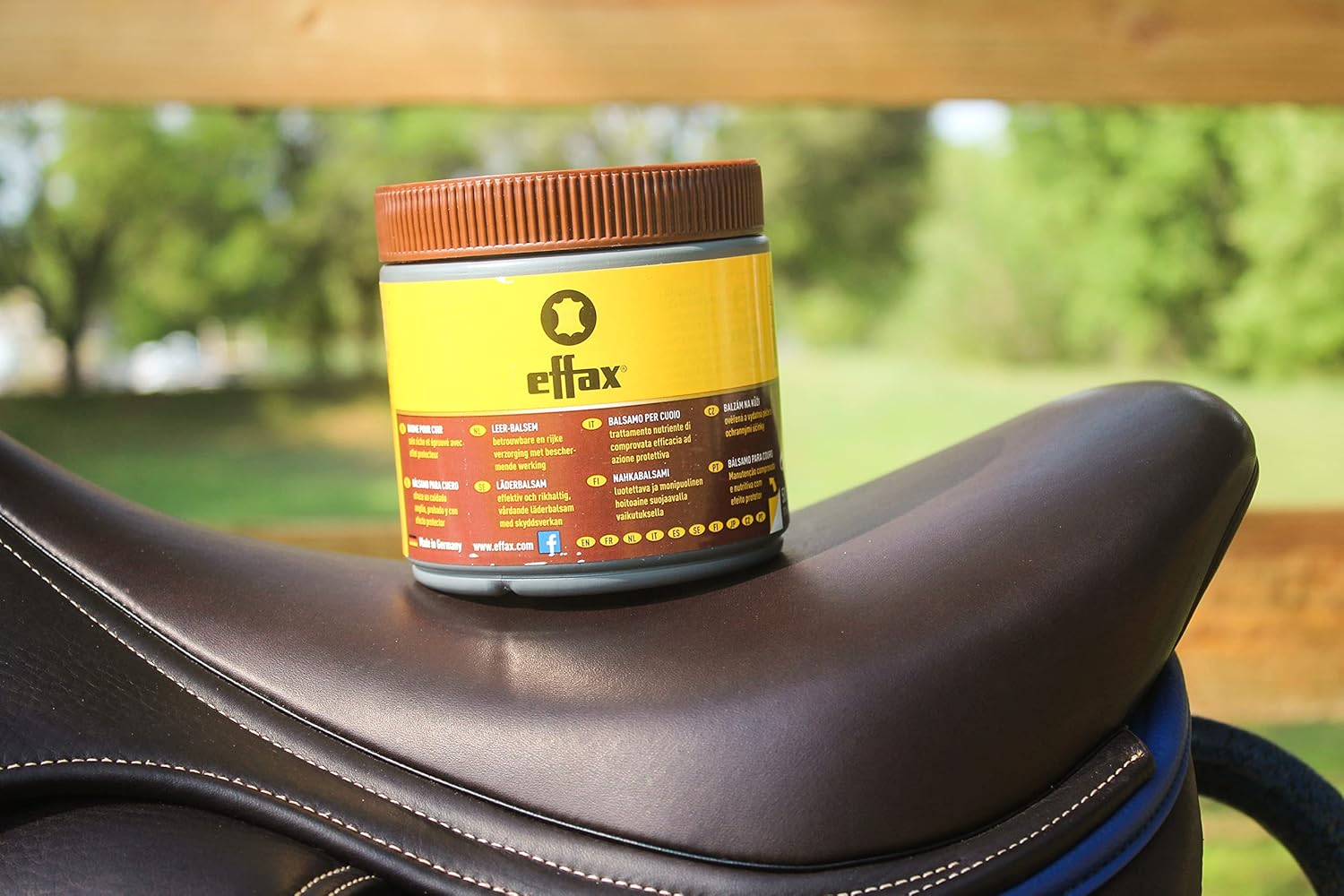 Alternative view of Tack Shack of Ocala Effax Leather Cleaner Supplies, Leather Cleaner, Tack Cleaner, Tack Care (Leather Balsam 500mL)