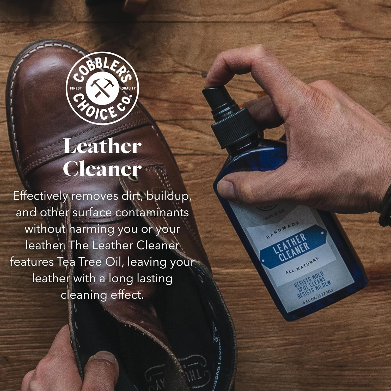 Alternative view of Cobbler's Choice Leather Cleaner & Conditioner Duo