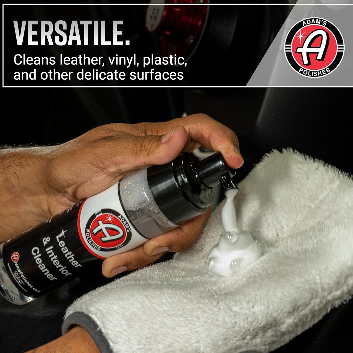 Adam's Polishes Leather & Interior Cleaner, 16oz - Image 3