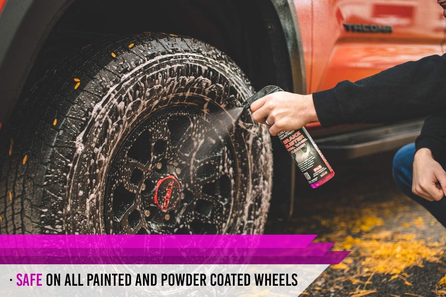 Alternative view of P & S Professional Detail Products Brake Buster Wheel Cleaner - Non-Acid Formula, Removes Brake Dust, Dirt, & Corrosion