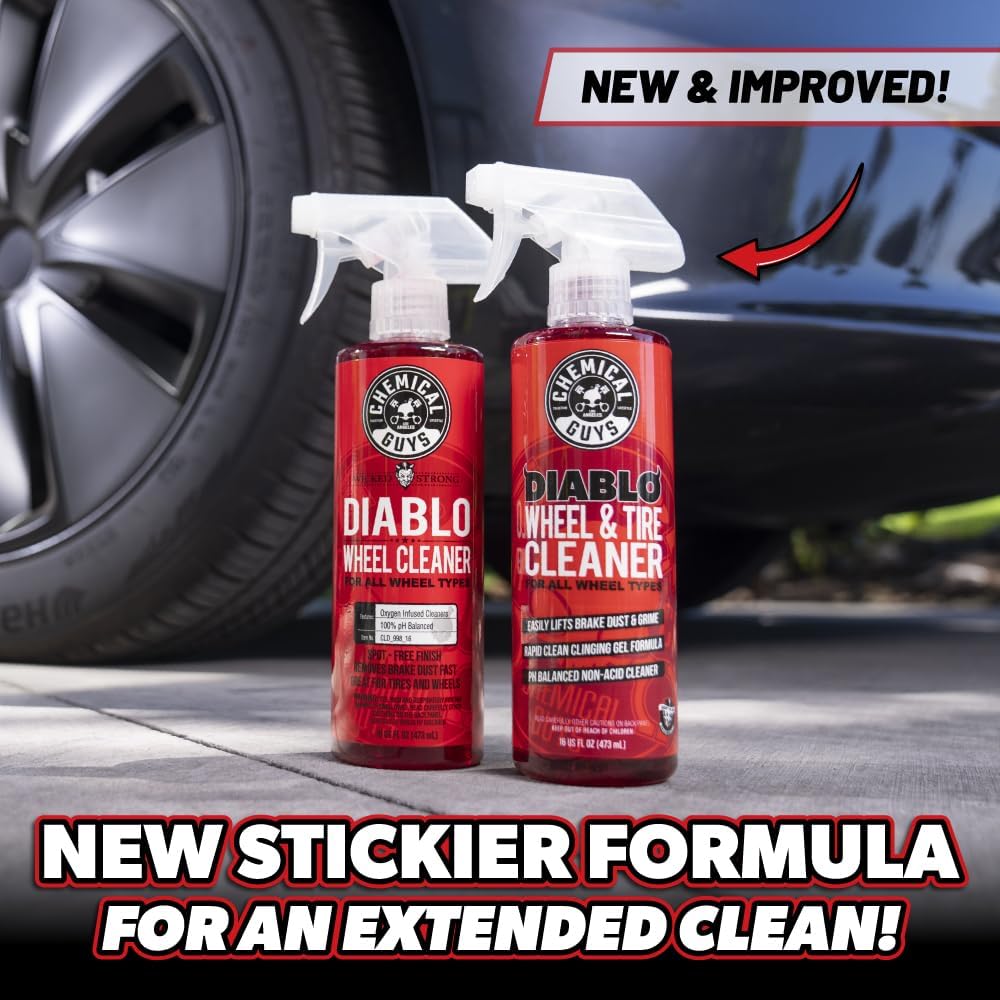 Alternative view of Chemical Guys Sprayable Diablo Wheel Cleaner (Safe on All Wheel & Rim Finishes), Great for Cars, Trucks, SUVs, Motorcycles, RVs & More, 32 fl oz