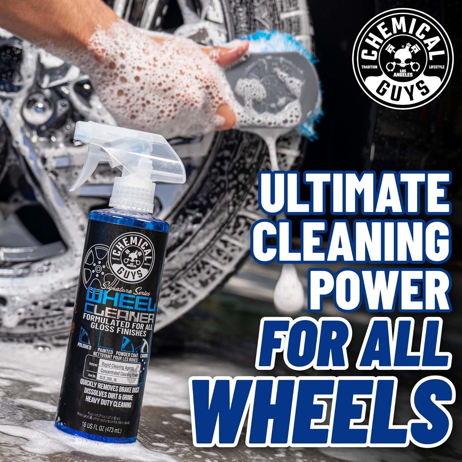 Alternative view of Chemical Guys CLD_203_1602 Signature Series Wheel Cleaner, Formated For All Gloss Finishes, Safe for Cars, Trucks, SUVs, Motorcycles, RVs & More 16 fl oz (2 Pack)