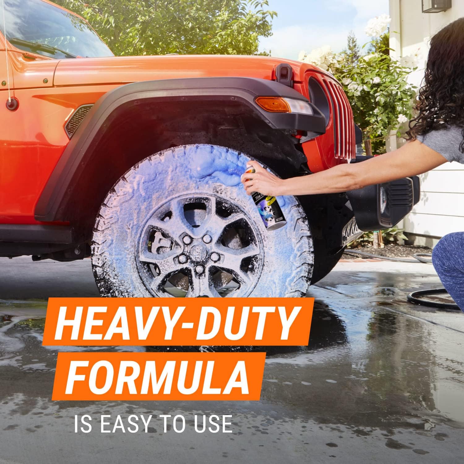 Alternative view of Armor All Heavy Duty Wheel and Tire Cleaner, Car Wheel Cleaner Spray, 22 Oz, Multicolor, 1.37 Pound (Pack of 1)