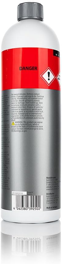 KOCHCHEMIE - Alkali Wheel Cleaner - High-pH Wheel Cleaner for Wheels and Tires - Dissolves Dirt and Brake dust Without irritating Skin - 1 Liter