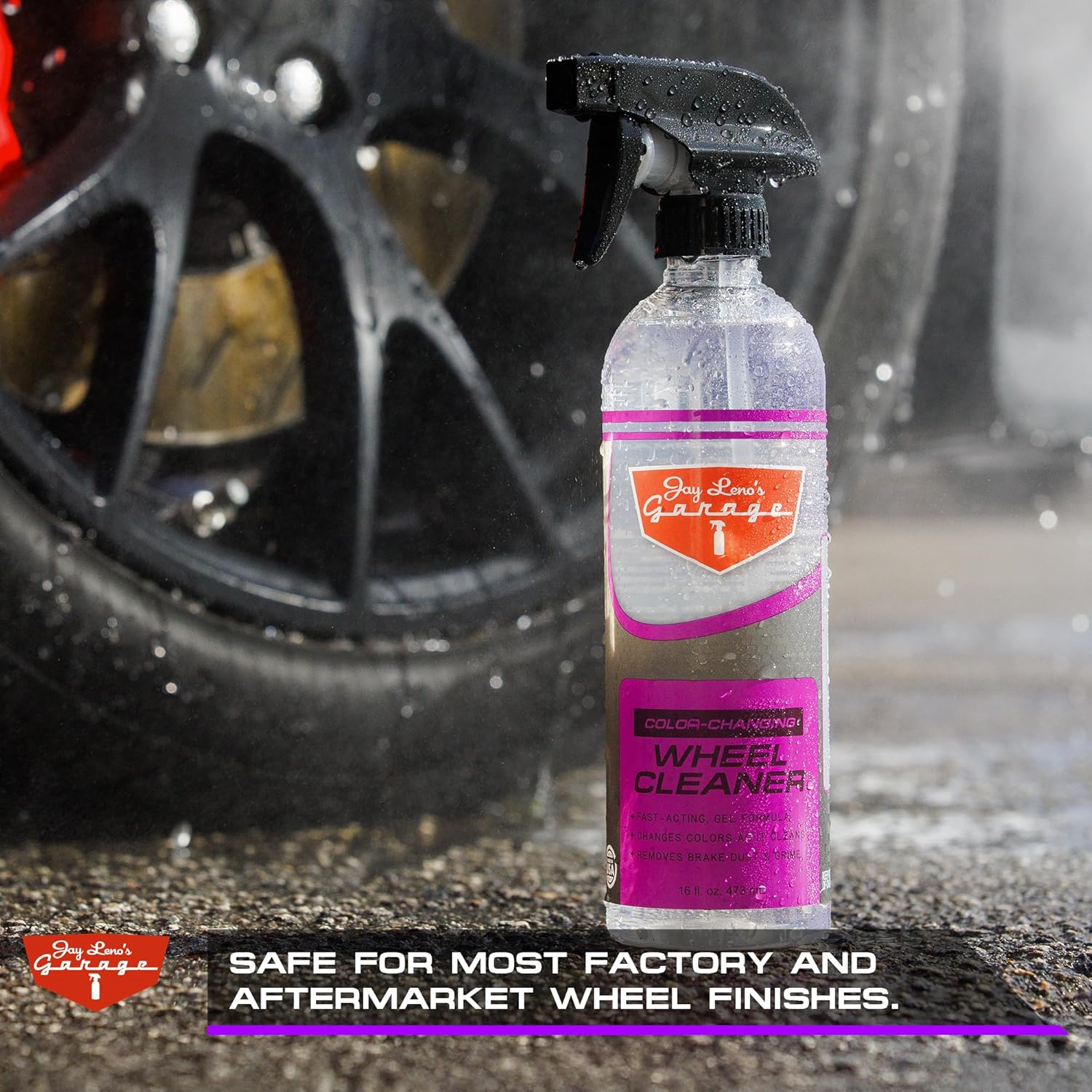 Alternative view of Jay Leno's Garage Wheel Cleaner Spray u2013 Brake Cleaner and Heavy Duty Brake Dust Remover That Works as a Rim Cleaner, Leaving Wheels, Rims, Brake Pads & Rotors Spotless for a Showroom-Quality Finish