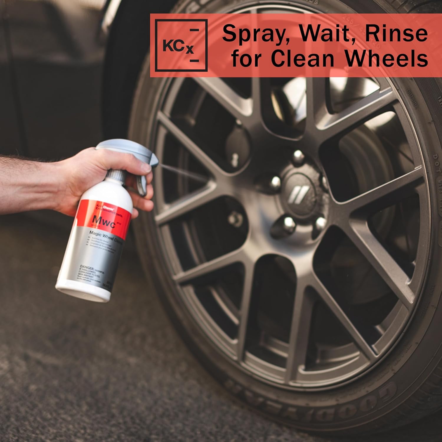 Alternative view of KOCHCHEMIE Magic Wheel Cleaner - Powerful Rim and Rim Well Cleaner; Acid Free, Dissolves Iron Particles Using Visible Red Discoloration, Excellent Adhesion and Viscosity (500 milliliters)