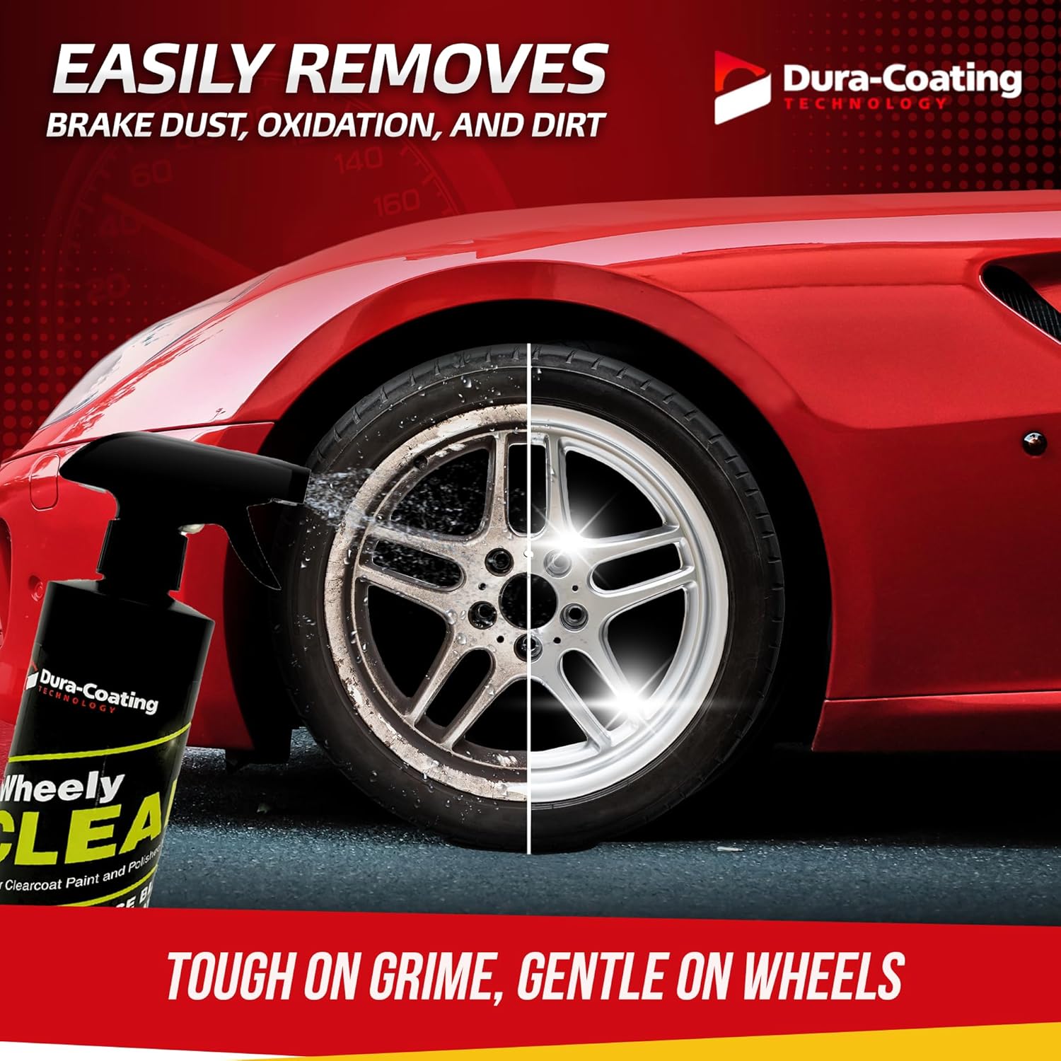 Alternative view of DURA-COATING TECHNOLOGY Wheely Clean - Professional Wheel Cleaner Spray - Ready-to-Use Tire Cleaner and Rim Cleaner - Suitable for Aluminum, Chrome, or Clear-Coated Wheels - Removes Brake Dust - 16 oz