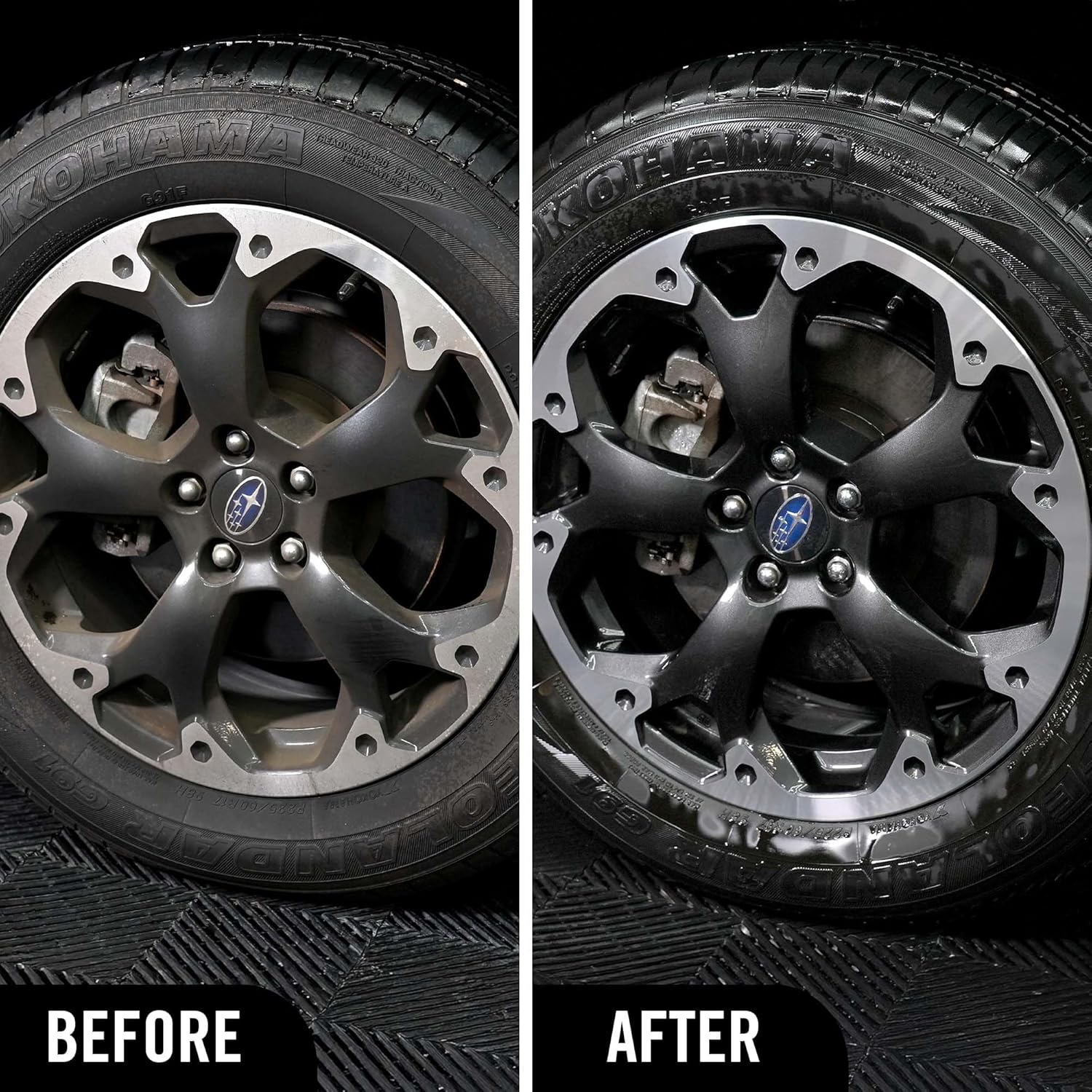 Turtle Wax 53734 Hybrid Solutions Hyper Foam Wheel and Tire Cleaner, Spray on Heavy Duty Formula for Both Wheels and Tires, Brake Dust Remover, Clean and Prep for Tire Shine, 23 oz. (Pack of 1)