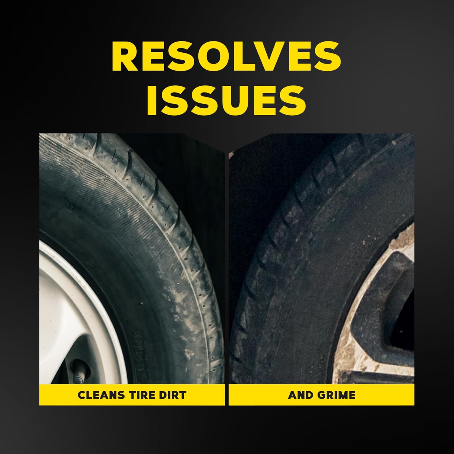 Alternative view of Meguiar's Hot Shine Tire Foam, High Gloss Tire Shine That Cleans, Shines, and Protects in One Step, Deep, Black Shine with Conditioners and UV Protection, Best Gifts for Car Lovers, 19 Oz Aerosol