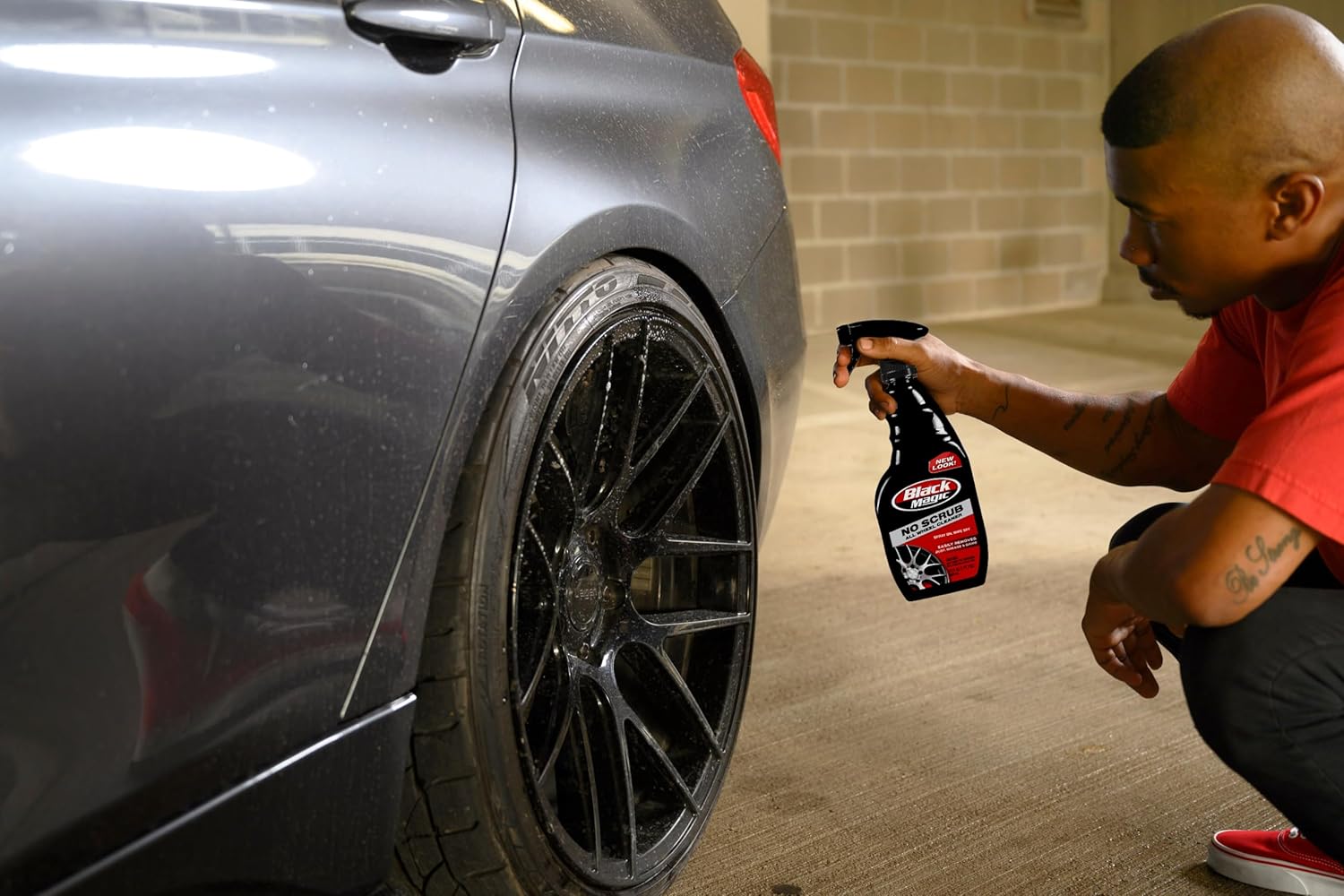Alternative view of Black Magic 120218 No Scrub All Wheel Cleaner, 23 oz. (Pack of 2) - No Scrubbing Needed, Just Apply, Hose Off and Wipe for Clean Wheels Every Time
