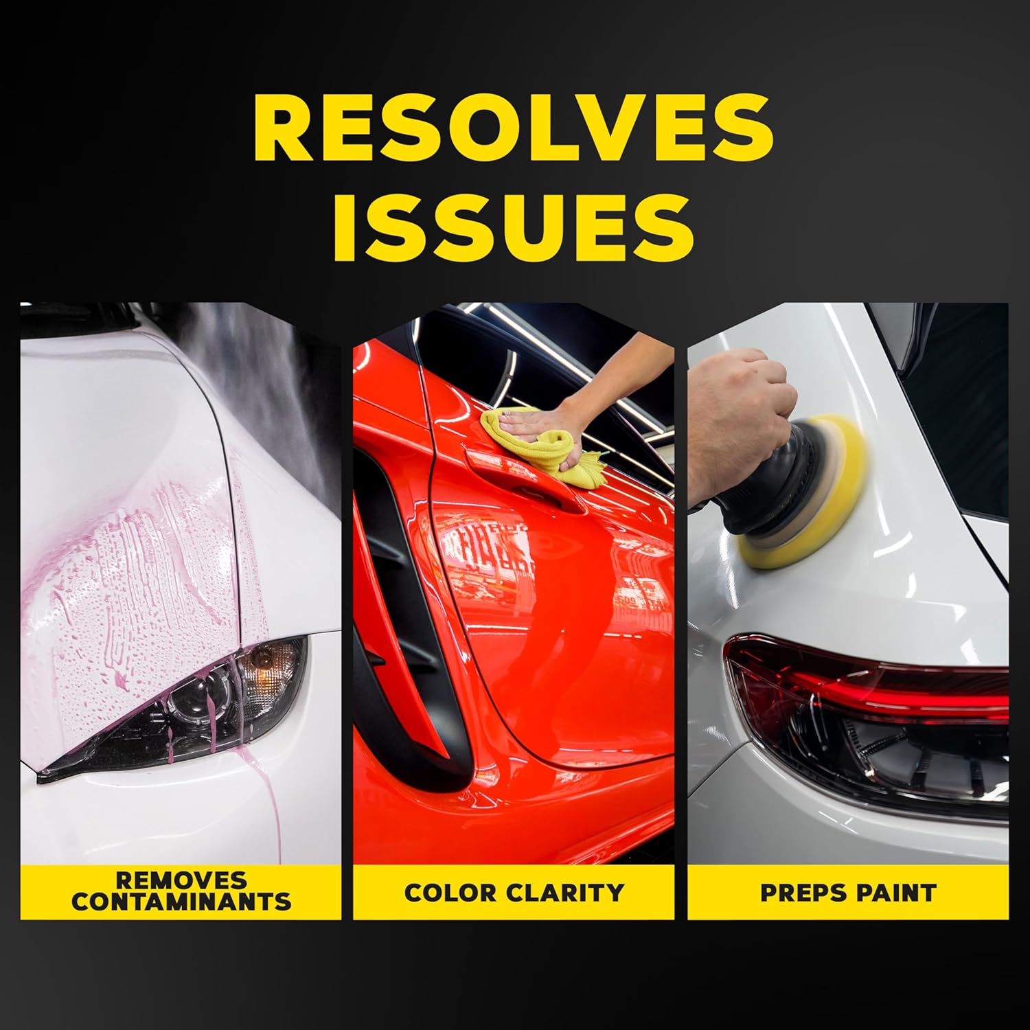 Alternative view of Meguiar's Ultimate Iron Remover - Quickly Remove Embedded Iron Particles and Industrial Fallout That Impair Paint Color, Clarity, and Paint Smoothness - Chemical Contaminant Remover - 24 Oz