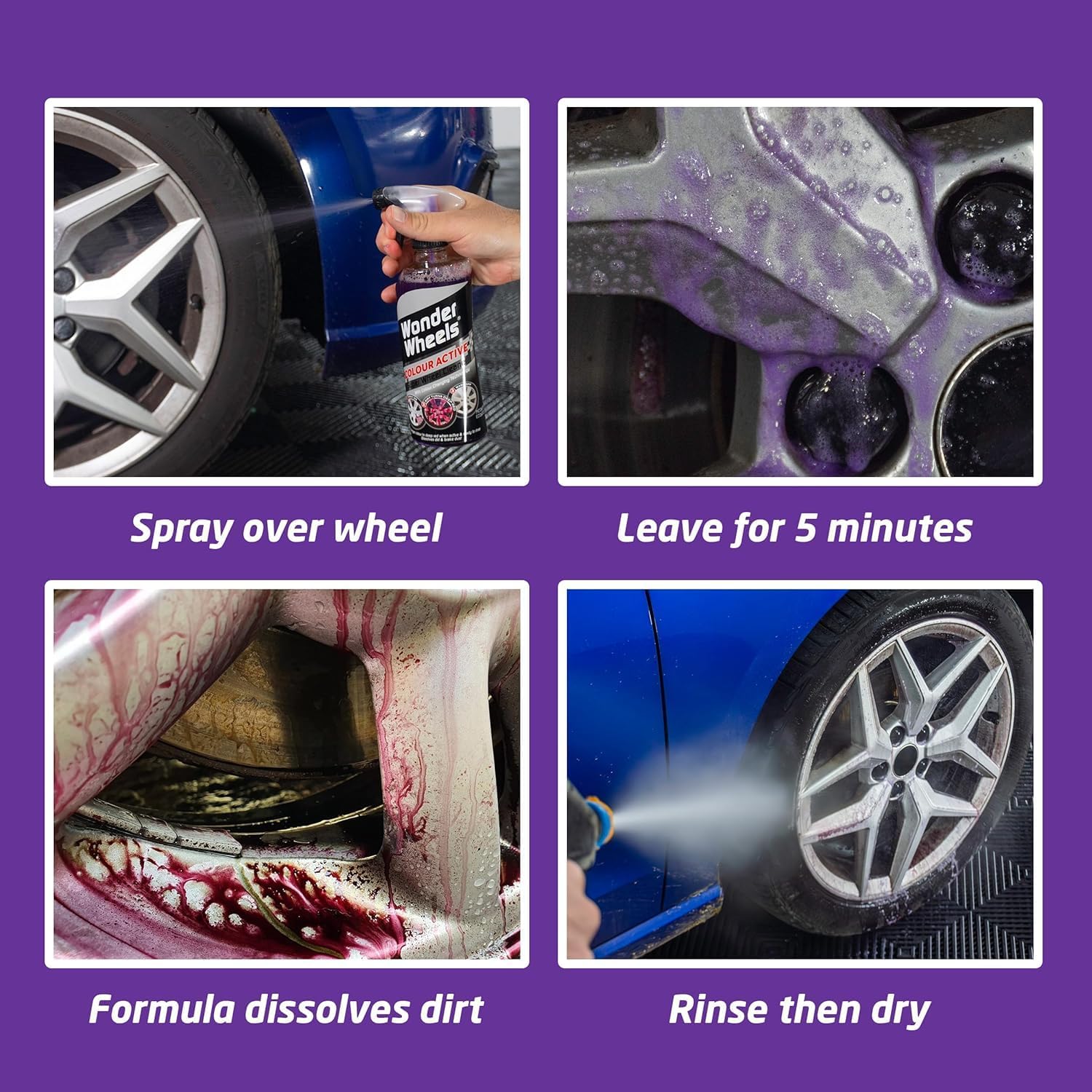 Alternative view of Wonder Wheels Colour Active Super Wheel Cleaner, 21 Fl Oz