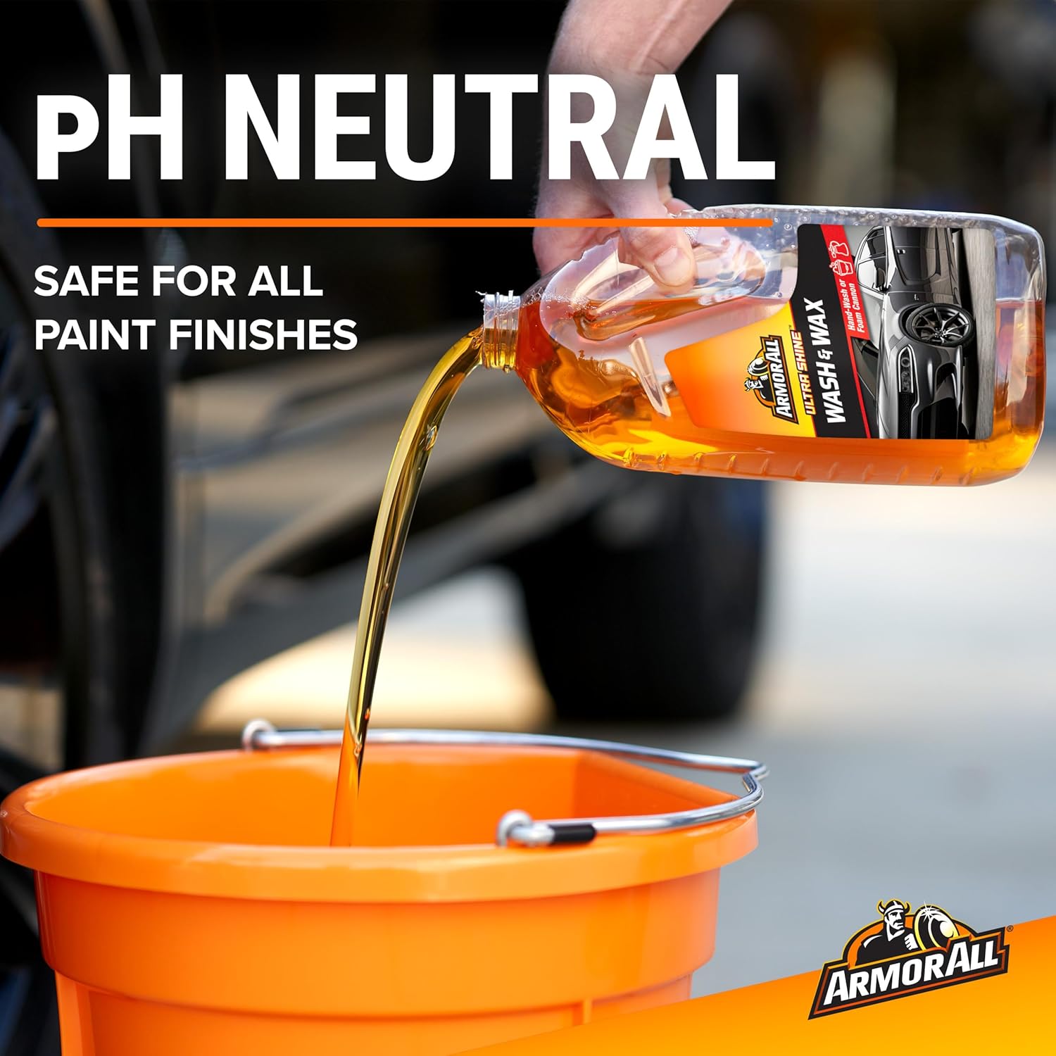 Alternative view of Armor All Ultra Shine Car Wash and Car Wax, Cleaning Fluid for Cars, Trucks, Motorcycles, 64 Fl Oz Each