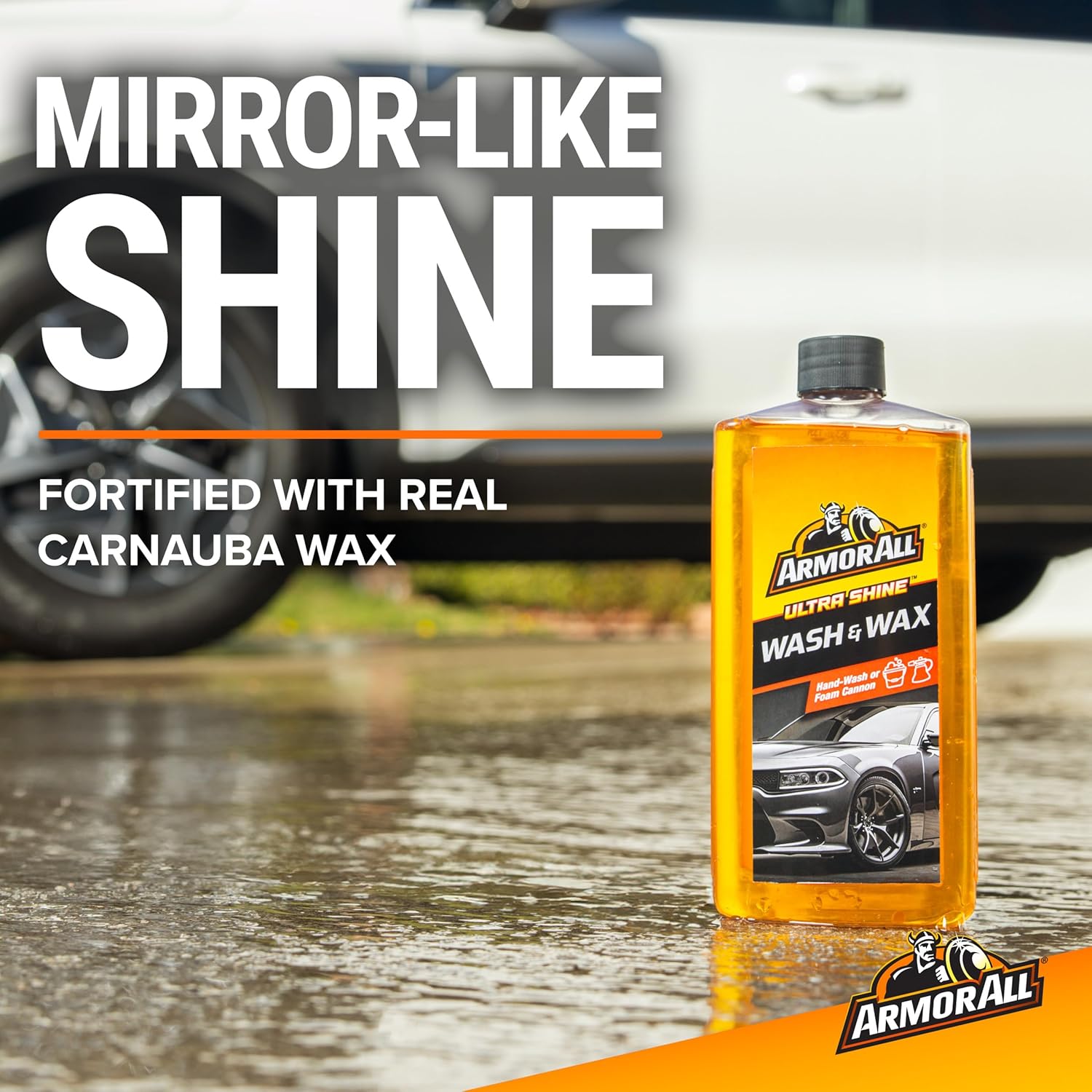 Alternative view of Armor All Ultra Shine Car Wash and Wax, Car Wax and Cleaner for Cars, Trucks and Motorcycles, 16 Fl Oz
