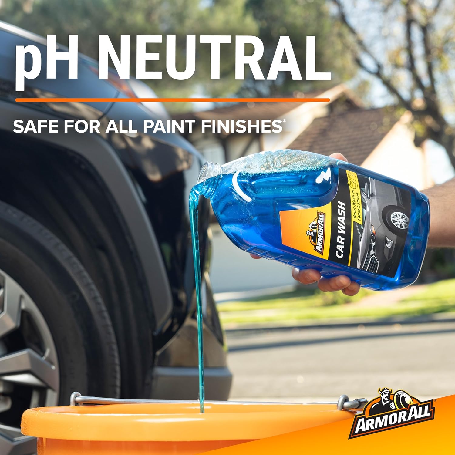 Alternative view of Armor All Foam Action Car Wash Soap, Cleaning Concentrate for Cars, Trucks, and Motorcycles, 64 Fl Oz Bottles (Pack of 4)