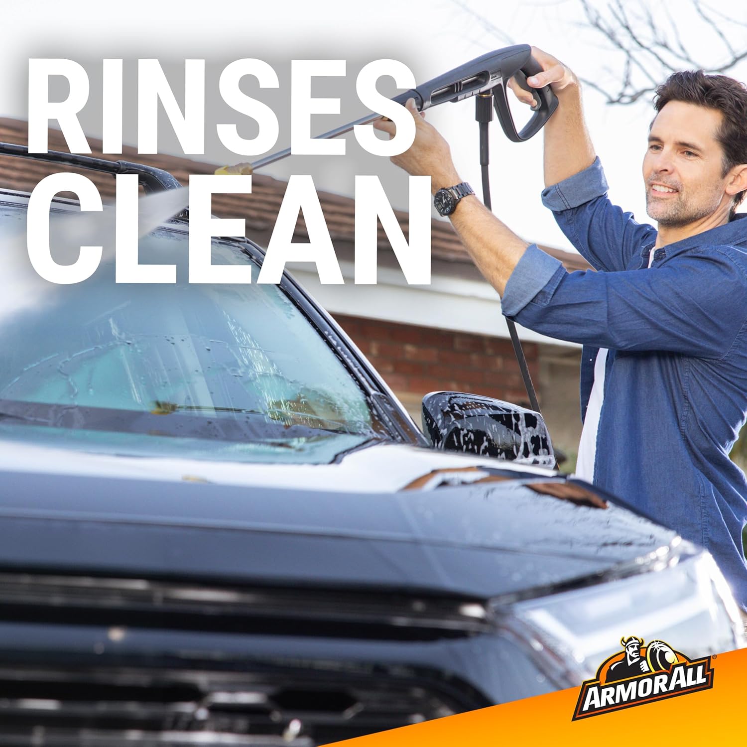 Armor All Foam Action Car Wash Soap, Cleaning Concentrate for Cars, Trucks, and Motorcycles, 64 Fl Oz Bottles (Pack of 4) - Image 4