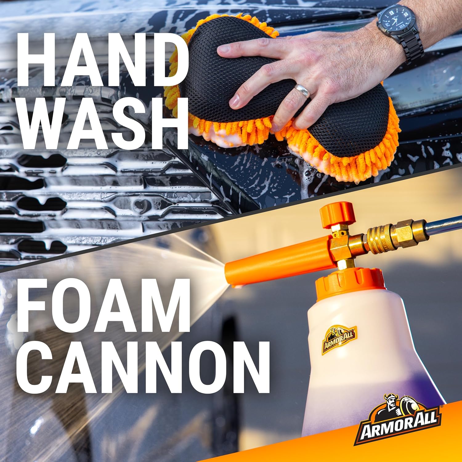 Armor All Foam Action Car Wash Soap, Cleaning Concentrate for Cars, Trucks, and Motorcycles, 64 Fl Oz Bottles (Pack of 4) - Image 5