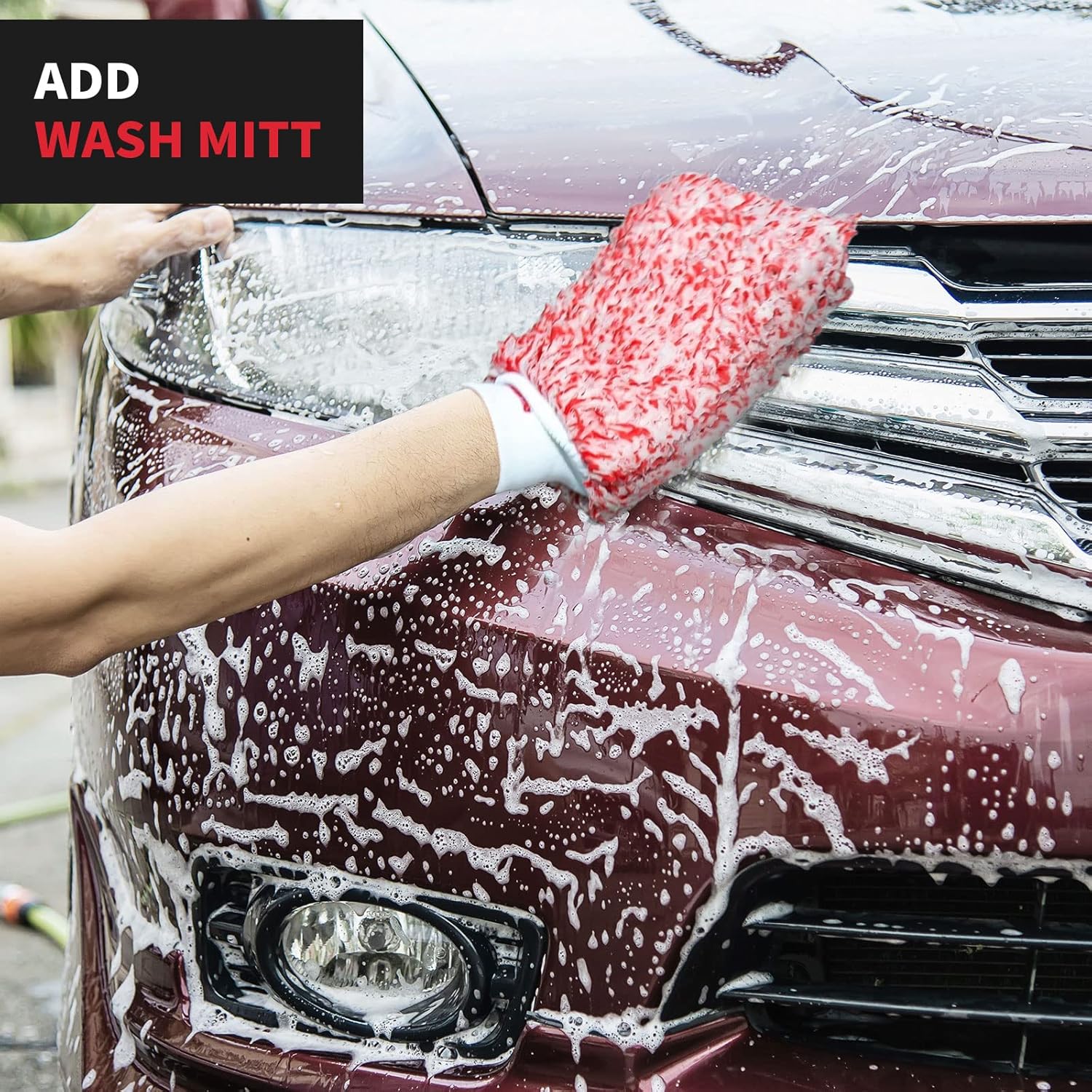 menzerna "MZ Wash" I Car Wash 1L I Premium Car Shampoo to Remove Dust, Dirt and Grime I Car Soap to Prep for Buffing & Polishing Compounds I Quick Dry and High Shine Finish I with a Tropical Scent - Image 4