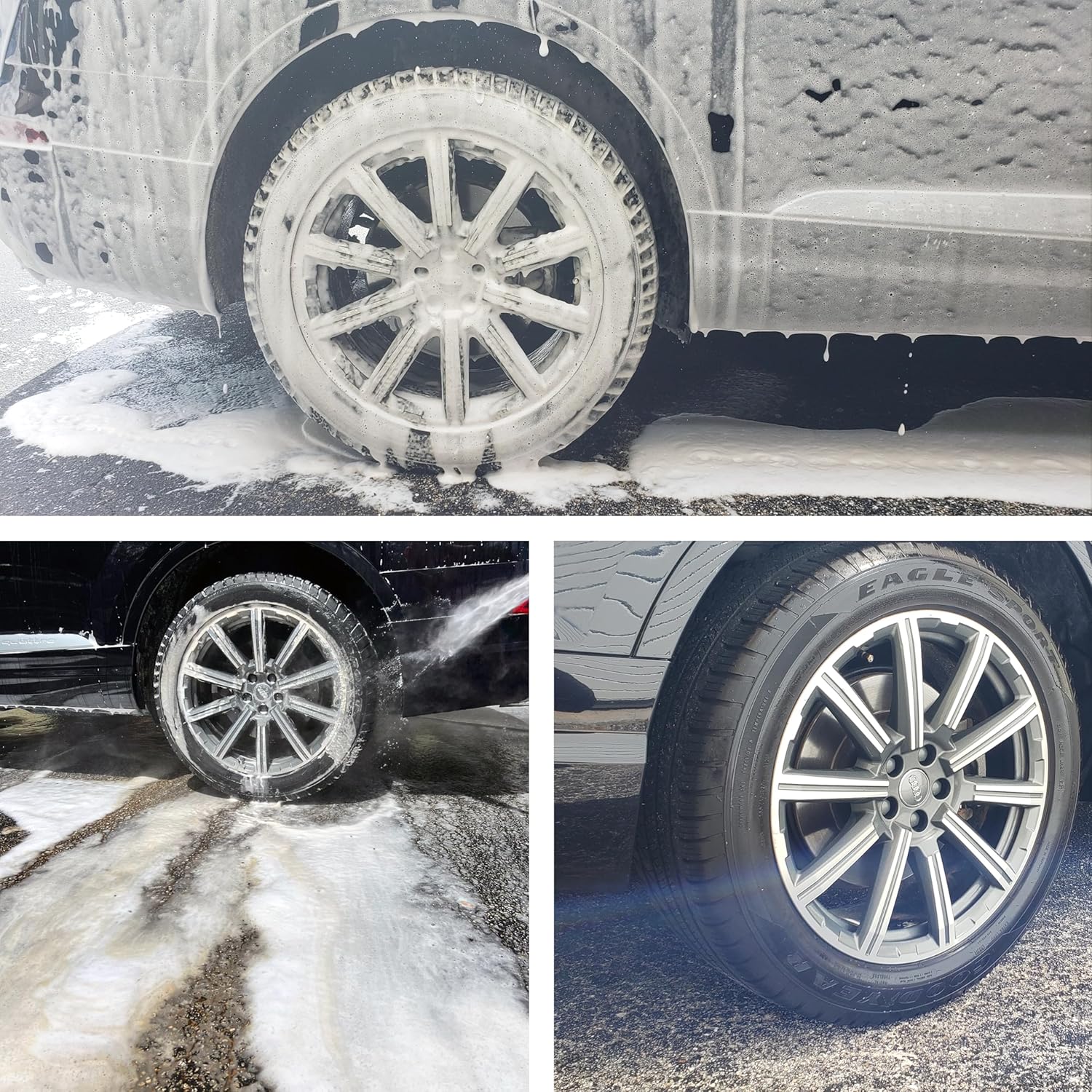 Foam Cannon Ready to Use - Touchless Car Wash Shampoo (1 Gallon, 128 oz) u2013 No Mixing Ratio Required - Commercial Grade Auto Cleaner u2013 Great for Cars, Trucks, Motorcycles, Mopeds, ATVs - Wash Chems (1)