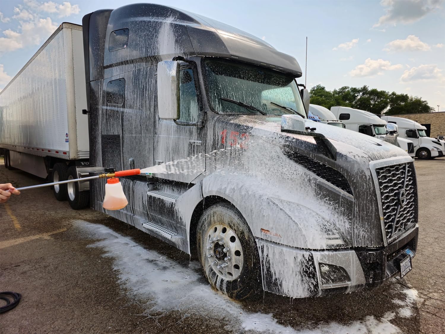 Alternative view of Foam Cannon Ready to Use - Touchless Car Wash Shampoo (1 Gallon, 128 oz) u2013 No Mixing Ratio Required - Commercial Grade Auto Cleaner u2013 Great for Cars, Trucks, Motorcycles, Mopeds, ATVs - Wash Chems (1)