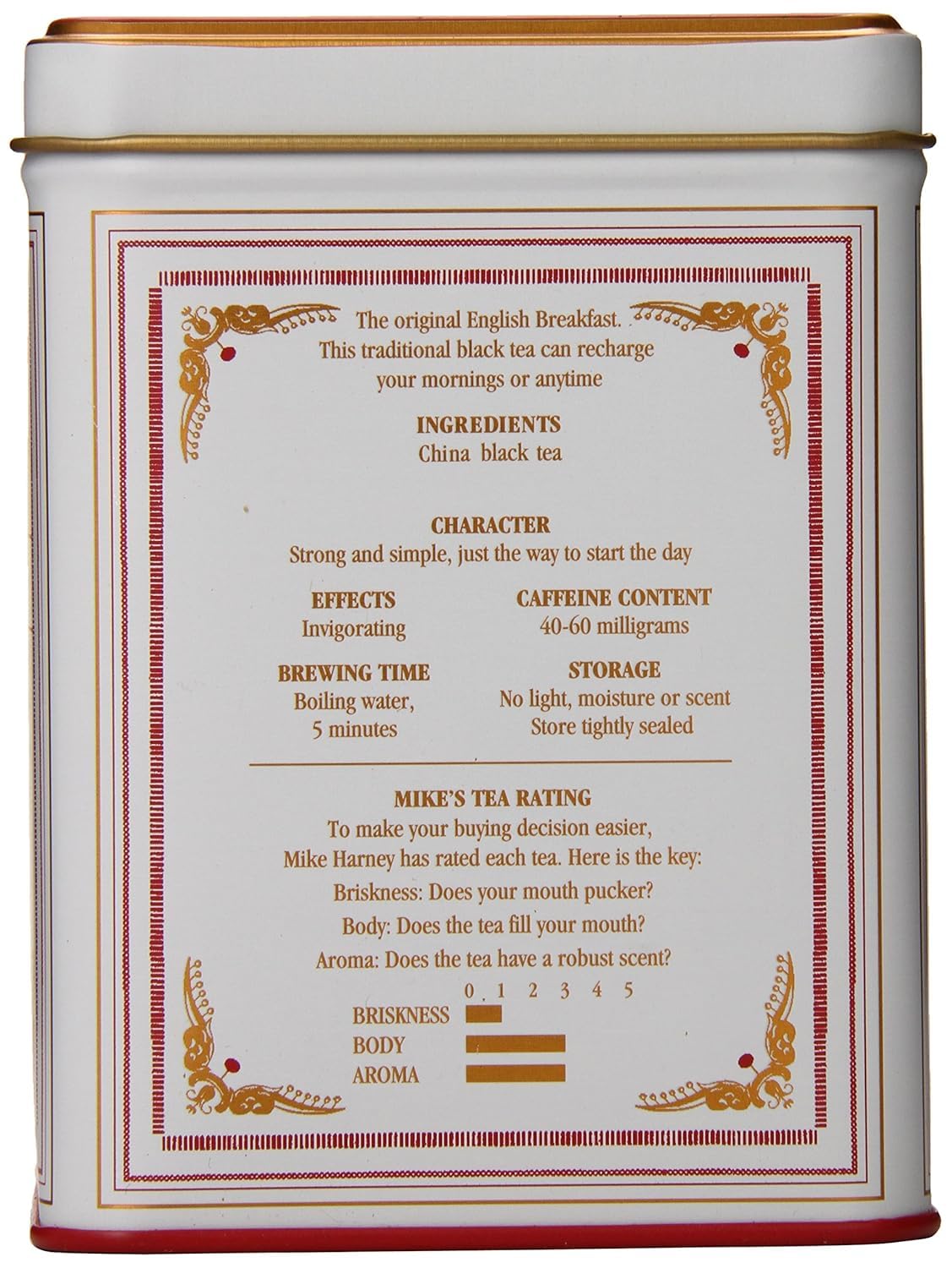 Alternative view of Harney & Sons Black Tea, English Breakfast, 20 Sachets