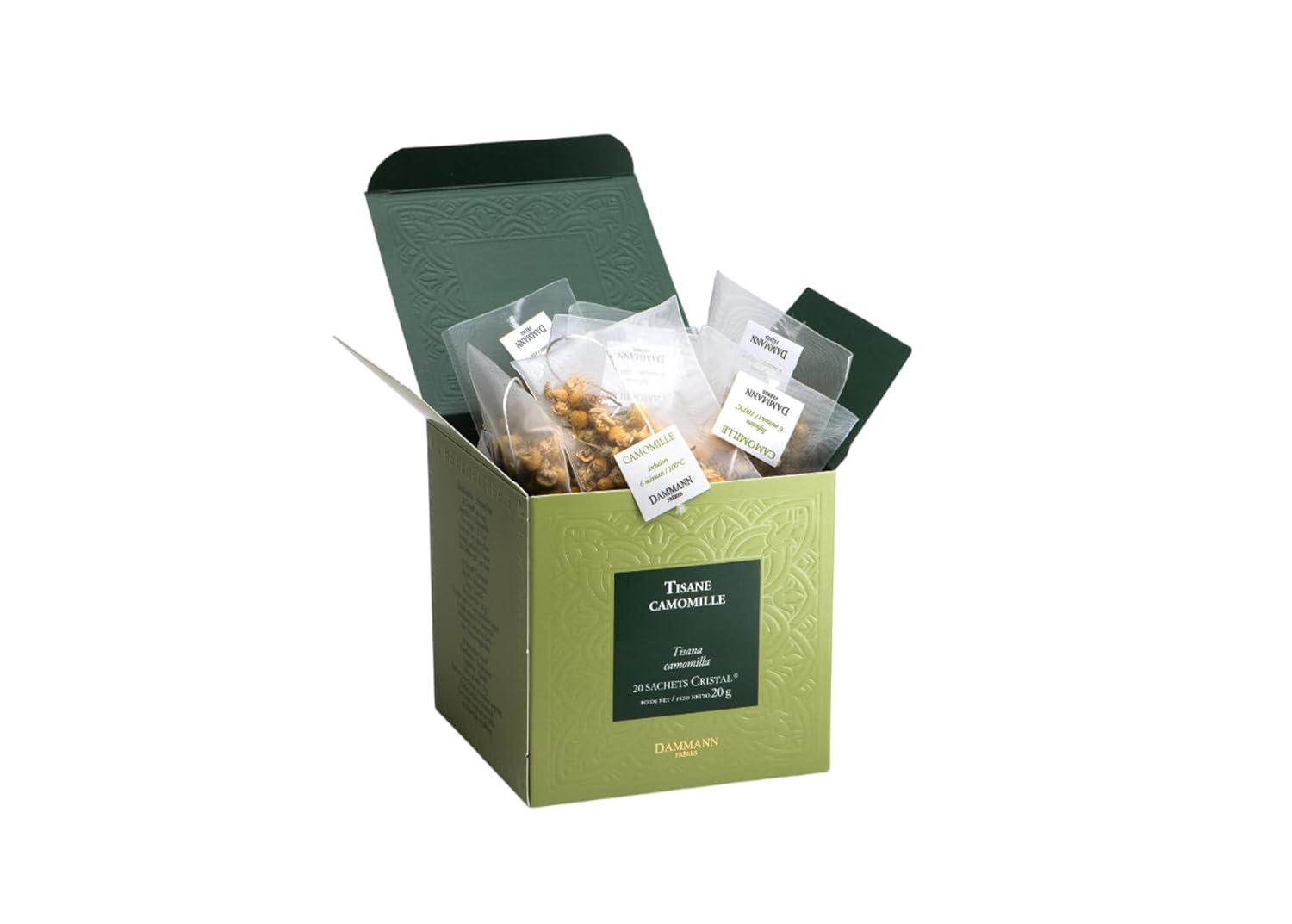 Dammann Freres Satchets, Breakfast Tea Bags, Premium Gourmet French Black Tea, 25 Count (Single Pack) - Image 4