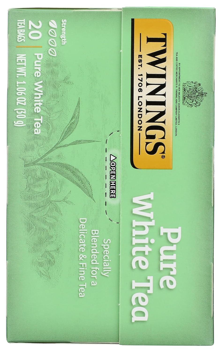 Twining Tea White Pure, 20 ct