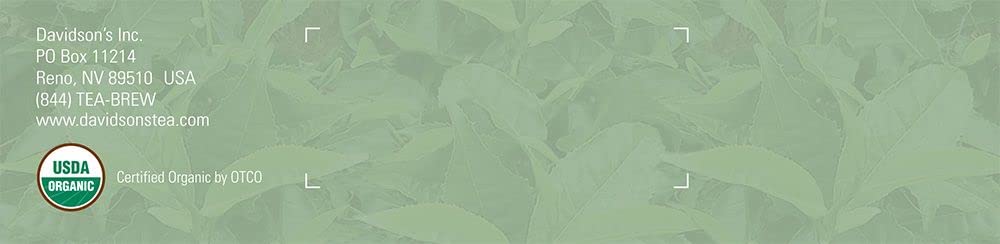 Alternative view of Davidson's Organics, White Peach, 100-count Unwrapped Tea Bags