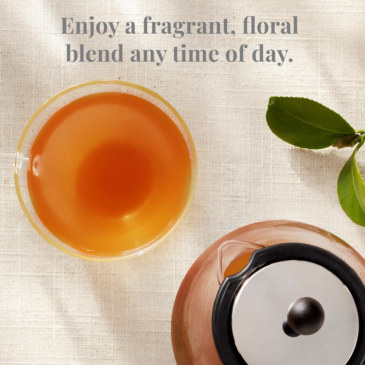 Alternative view of The Republic of Tea - Dragon Oolong Tea Tin, 36 Tea Bags, Naturally Caffeinated