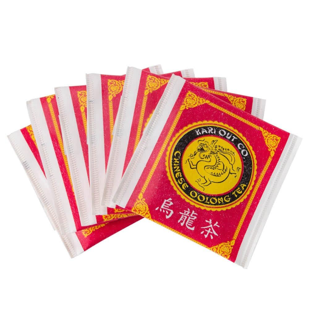 Traditional Chinese Oolong Tea Bags, Premium Tea Sachets for Hot or Iced Caffeinated Drinks, Semi-Fermented Drink for Detox, Health, Diet and Energy, (Pack of 100)