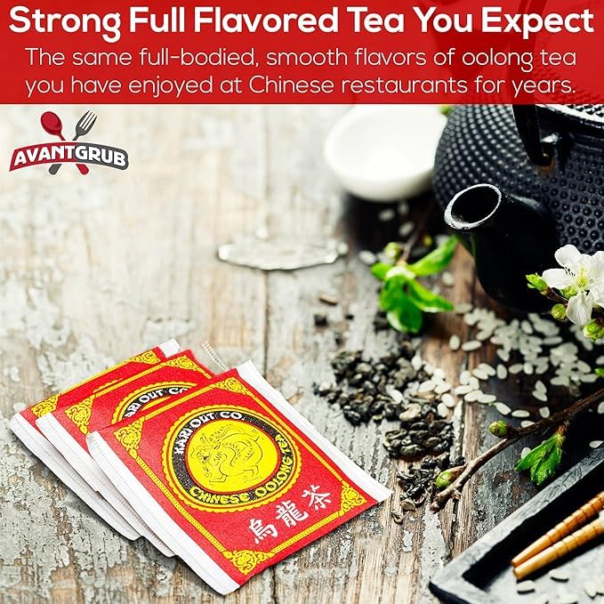 Alternative view of Authentic Restaurant-Grade Oolong Tea Bags 300 Pk. Premium Chinese Tea Sachets for Hot or Iced Caffeinated Drinks. Individually Packed Semi-Fermented Drink for Detox, Health Diet, Energy 19.2 Oz.