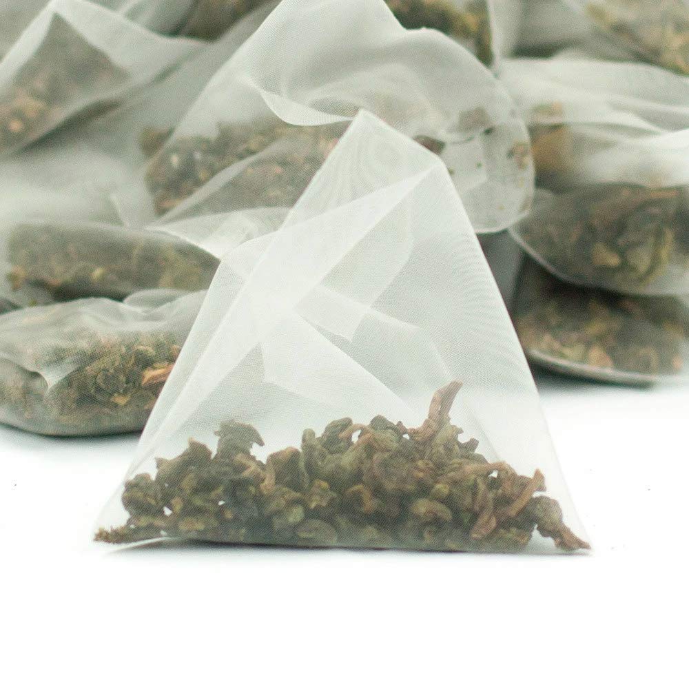 Alternative view of Decaffeinated Oolong Tea Bags, Great For Caffeine Free Hot Brew, Iced Or Kombucha Tea | Decaf Oolong Tea Triangles | 20 Tea Bag Sachets Makes 40 Cups Of Tea