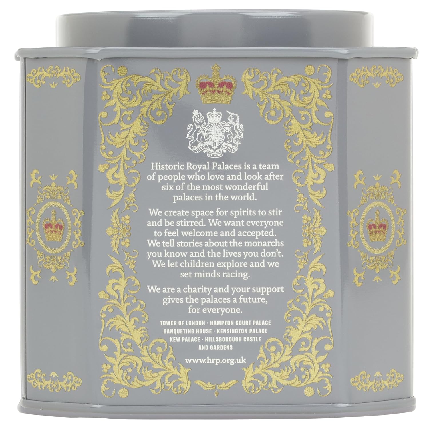 Alternative view of Harney & Sons Victorian London Fog Tea, Black and Oolong Tea with Citrus, Vanilla and Lavender | 30 Sachets, Historic Royal Palaces Collection (Tin Design May Vary)
