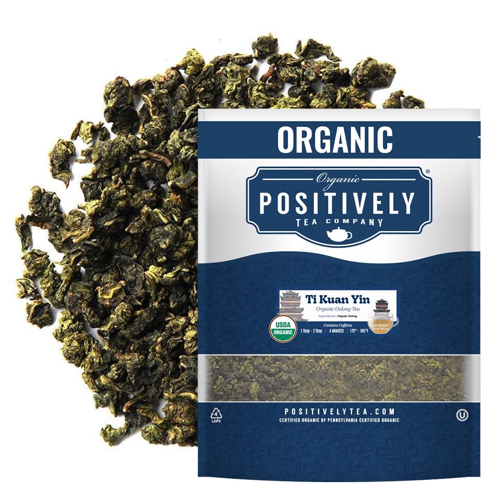Organic Positively Tea Company, Peach Oolong Tea Bags, 20 Count - Image 9